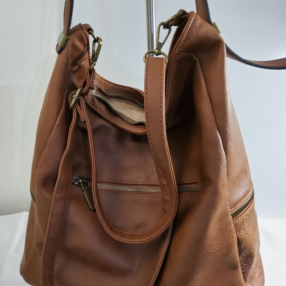 Darcy Marks London faux leather handbag